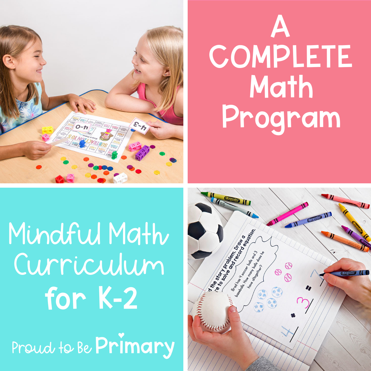 Math Program: Mindful Math Curriculum for Primary Grades
