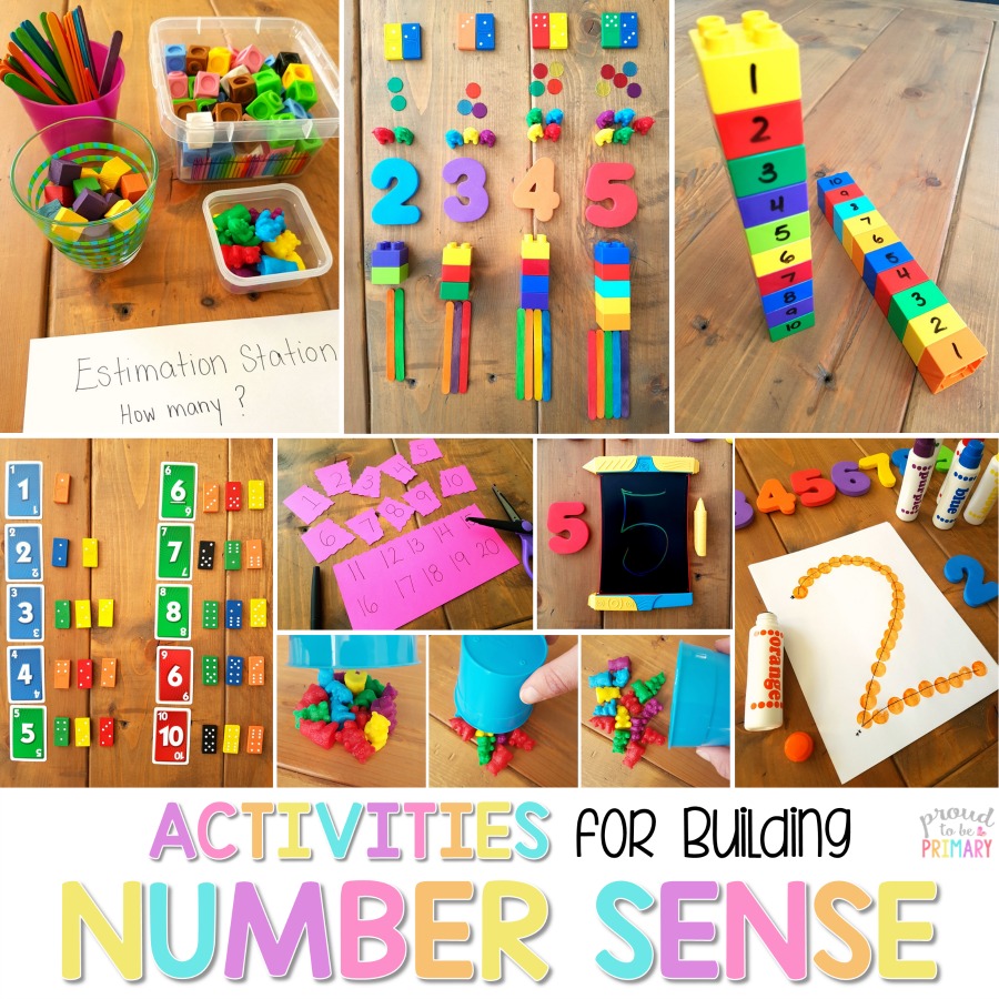 Activities for Building Number Sense to 20