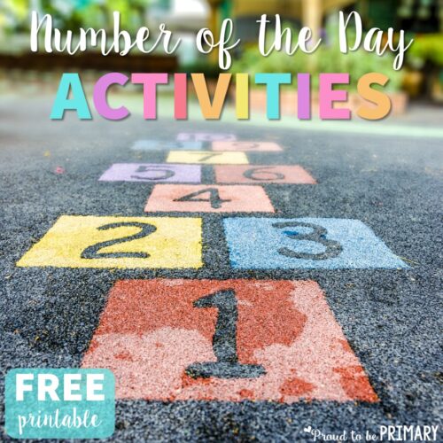 number of the day activities