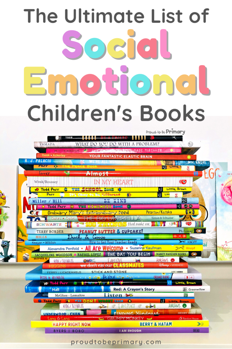 Social-Emotional Learning Book List for K-3 Teachers