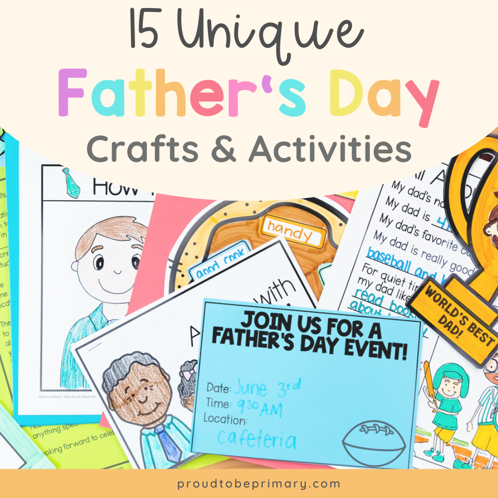 15 Unique Fun Father s Day Activities Crafts For The Classroom 